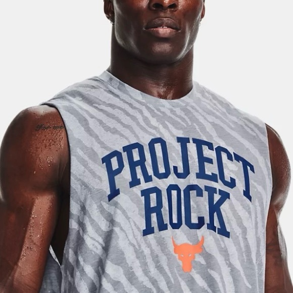 Men's Project Rock Show Your Training Ground Sleeveless - Picture 5 of 9